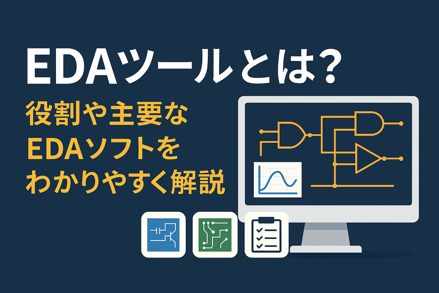 EDAツールとは？役割や主要なEDAソフトをわかりやすく解説