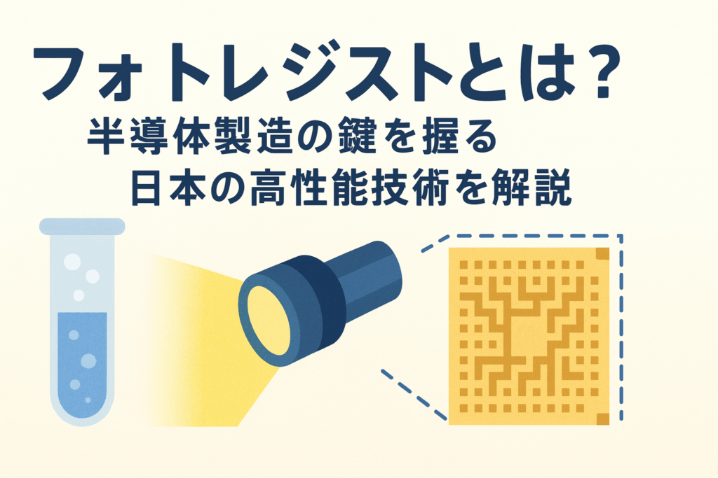 フォトレジストとは？半導体製造の鍵を握る日本の高性能技術を解説