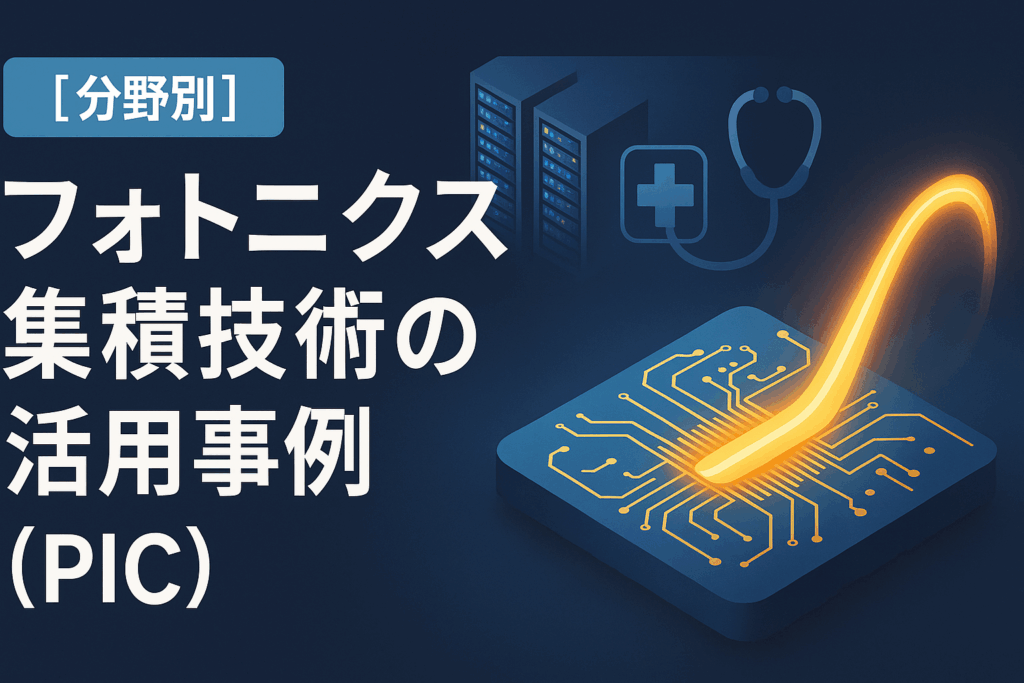 フォトニクス集積とは?高速伝送・省電力を実現する技術を解説