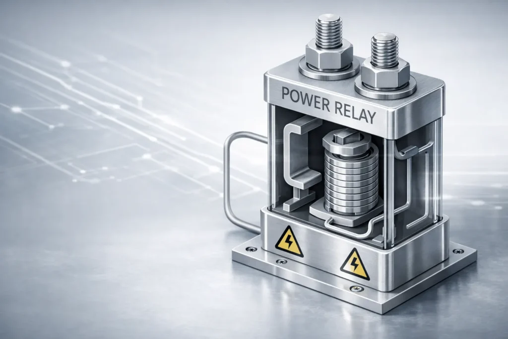 パワーリレーとは？仕組みや通常リレーとの違い、車の用途まで解説