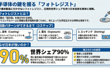 フォトレジストが一瞬でわかるまとめ画像