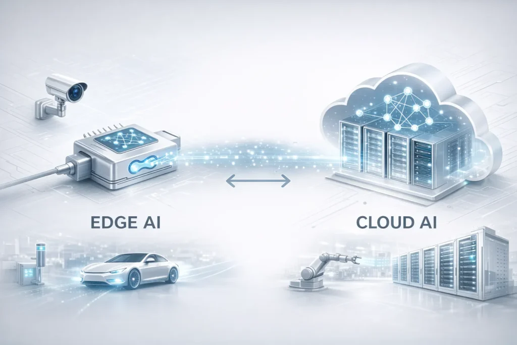 エッジAIとは？クラウドAIとの違いやメリット・デメリットをわかりやすく解説
