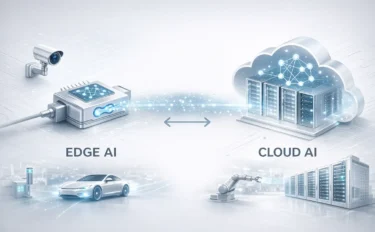 エッジAIとは？クラウドAIとの違いやメリット・デメリットをわかりやすく解説