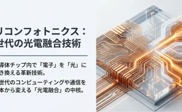 シリコンフォトニクスとは？仕組みやメリット、光電融合の将来性を解説